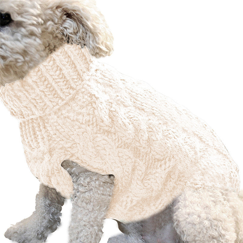 Winter Warm Pet Sweater for Dogs Soft Comfortable Clothing