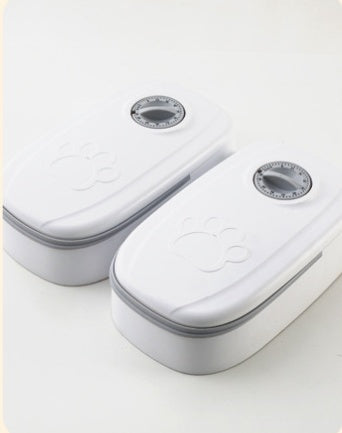 Smart Automatic Pet Feeder with Timer Stainless Bowl Dispenser
