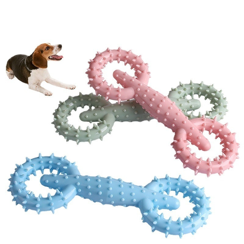 Durable Dog Pull Ring Chew Toy for Gnawing
