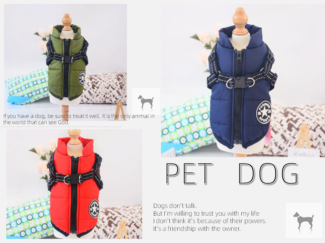 Pet Dog Vest Clothing for Teddy Bichon Breeds
