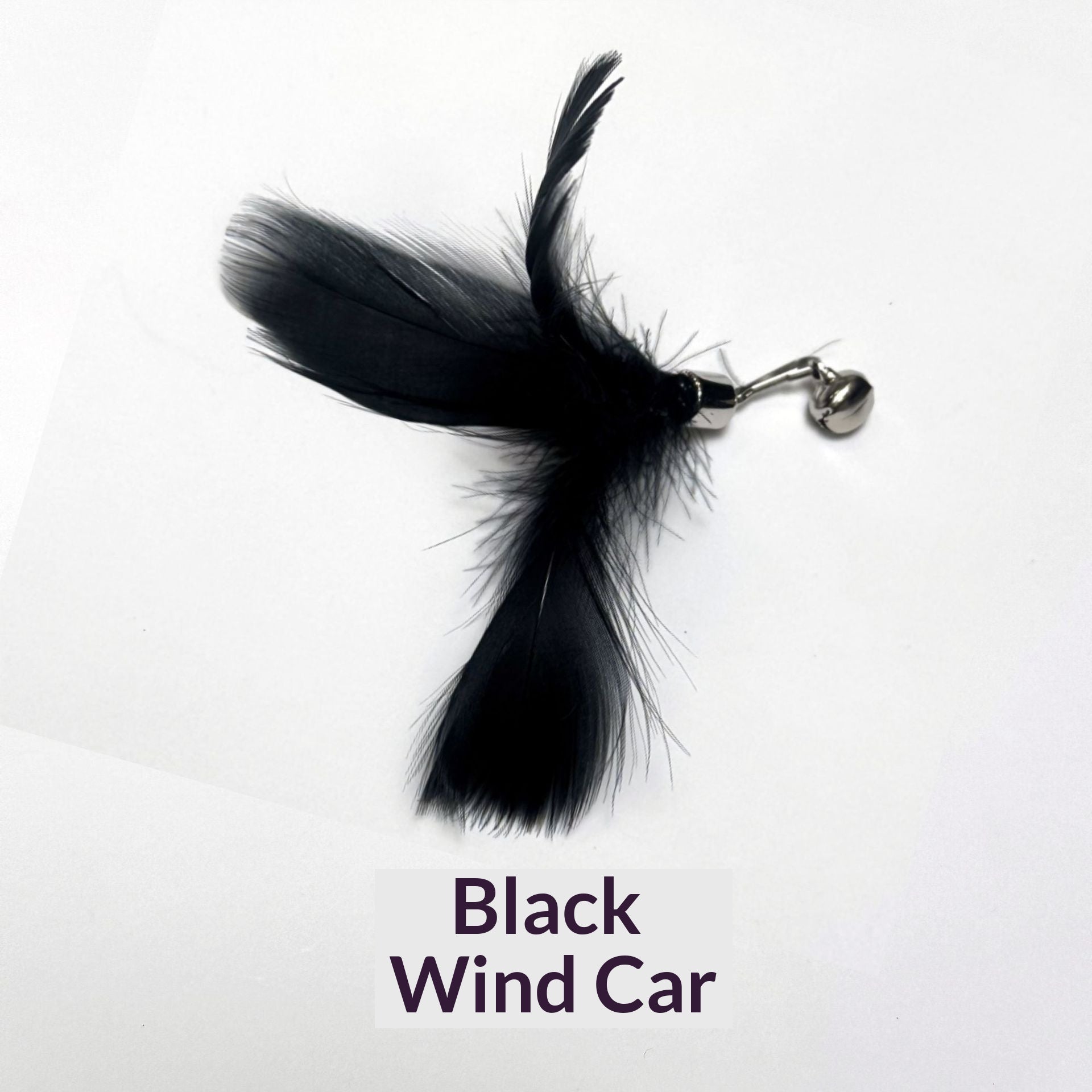 Insect Feather Bell Replacement Head for Cat Toy