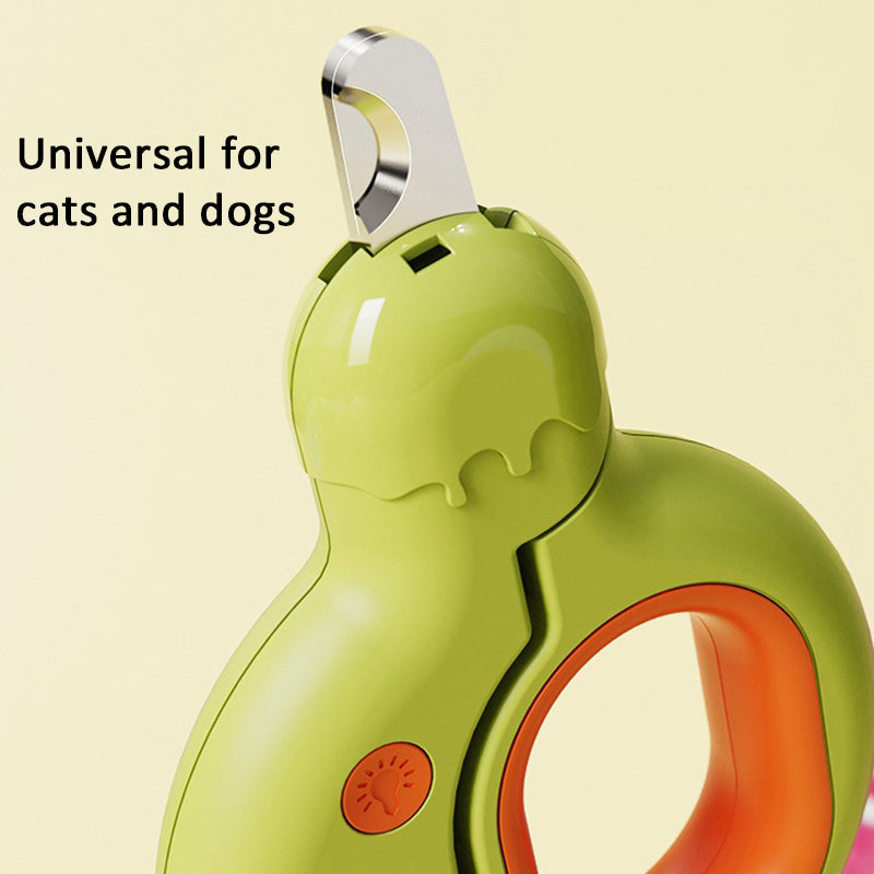 LED Pet Nail Clippers with Bloodline Light Safety Guide