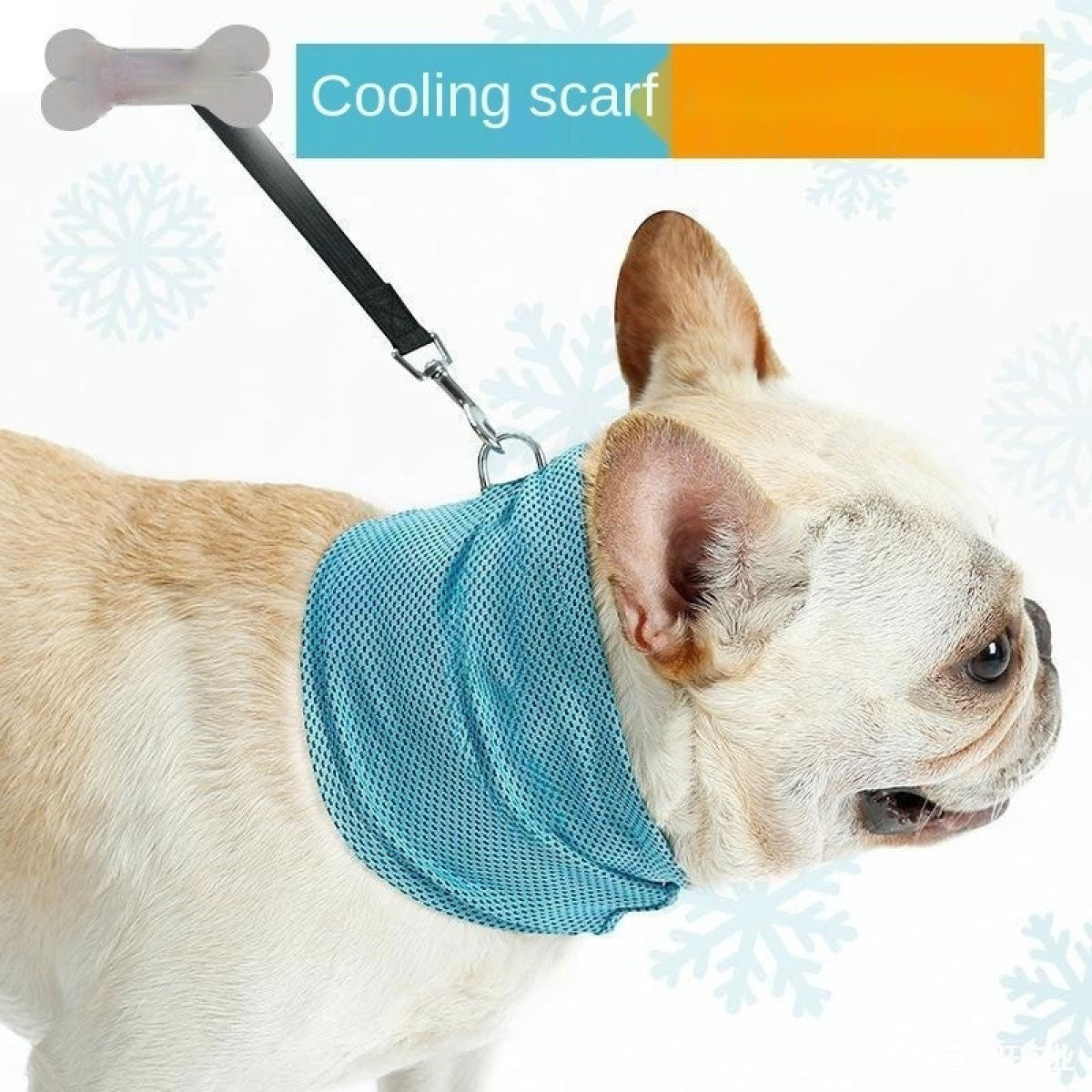 Instant Cooling Pet Bandana for Dogs Summer Comfort