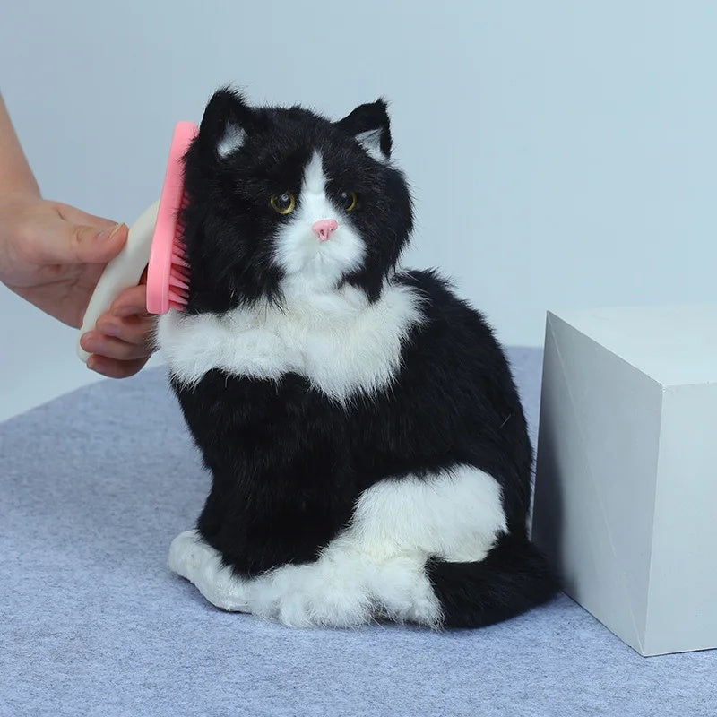 Silicone Small Pet Grooming Brush for Rabbits and Guinea Pigs