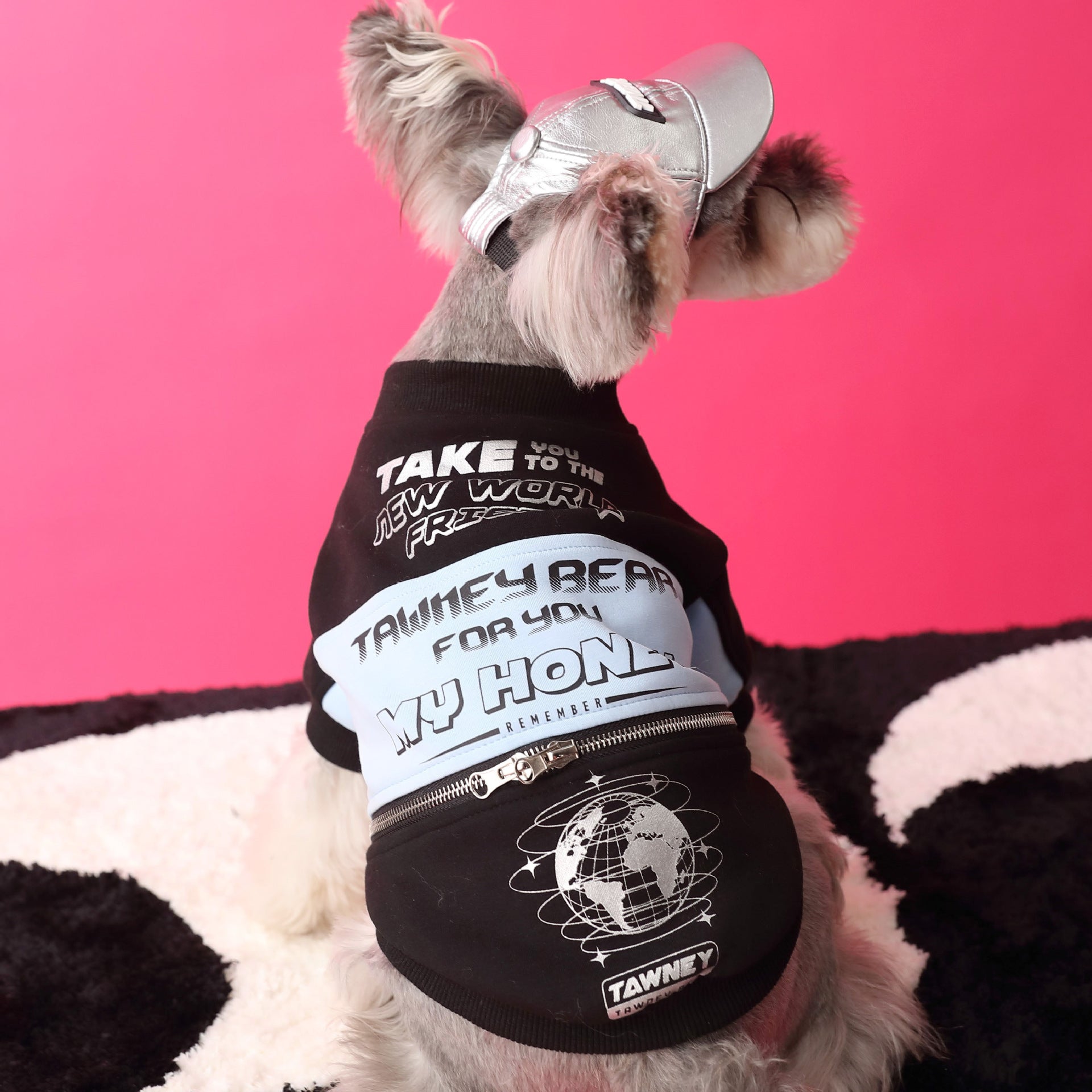 Dog Zipper Pullover Sweater Comfortable Warm Pet Clothing Stylish