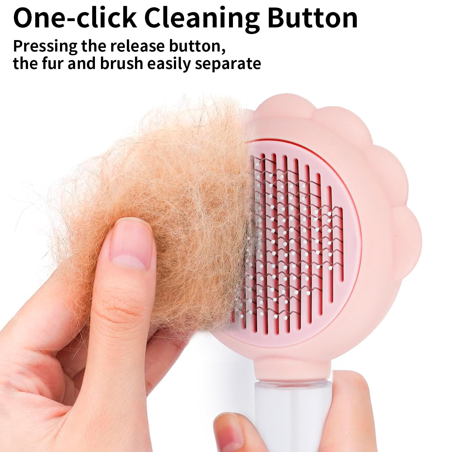 Self Cleaning Spray Slicker Brush for Dogs and Cats