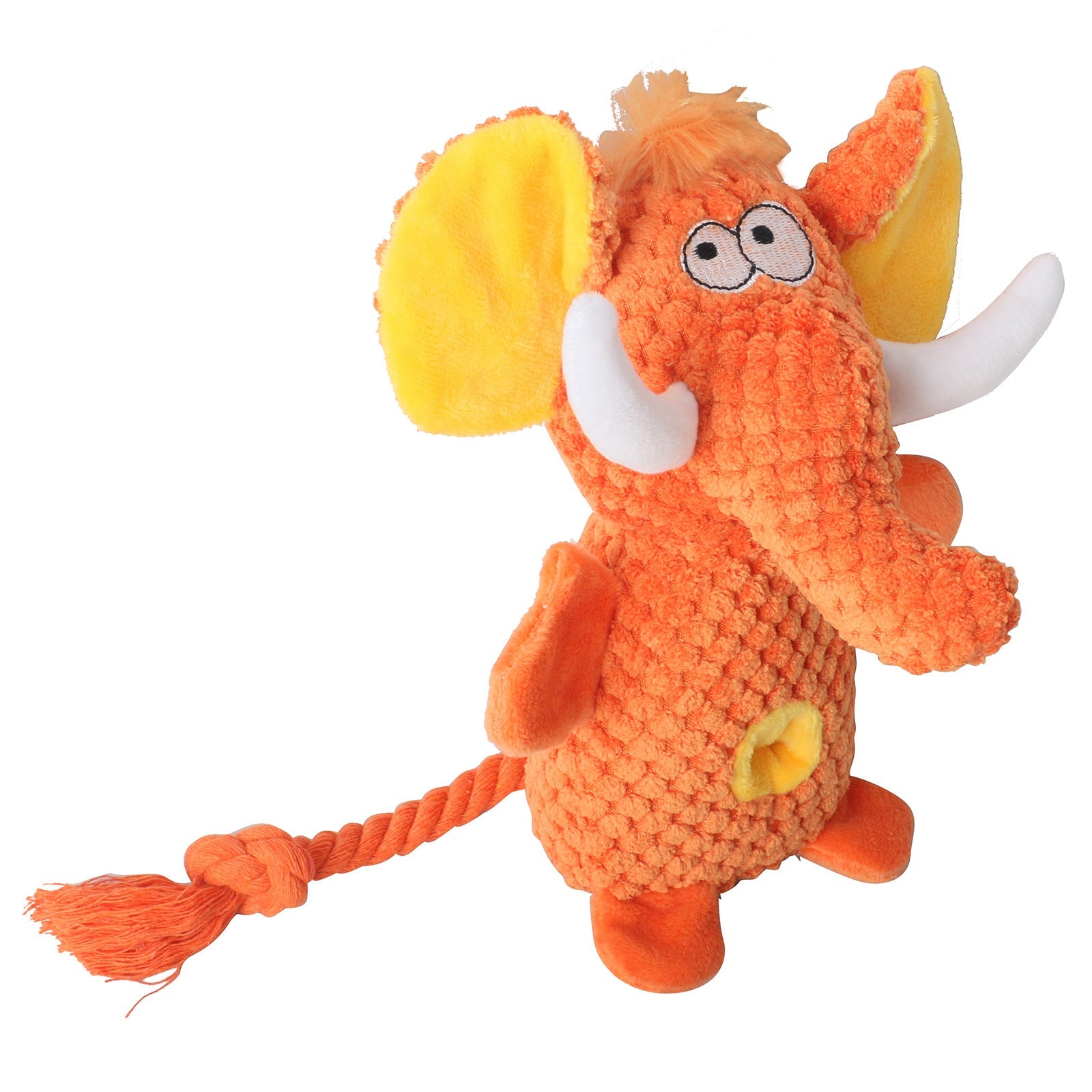 Snuffle Plush Squeaky Dog Toy with Hidden Treat Pockets