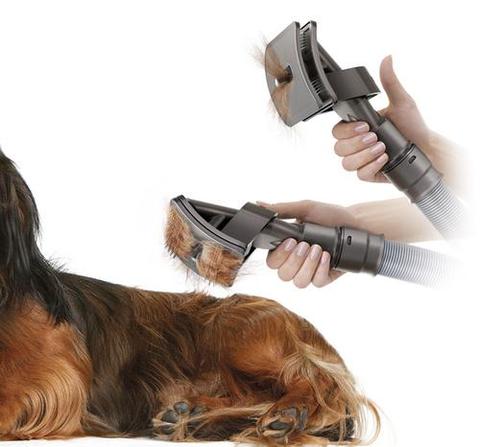 Pet Grooming Brush Vacuum Attachment for Dogs and Cats