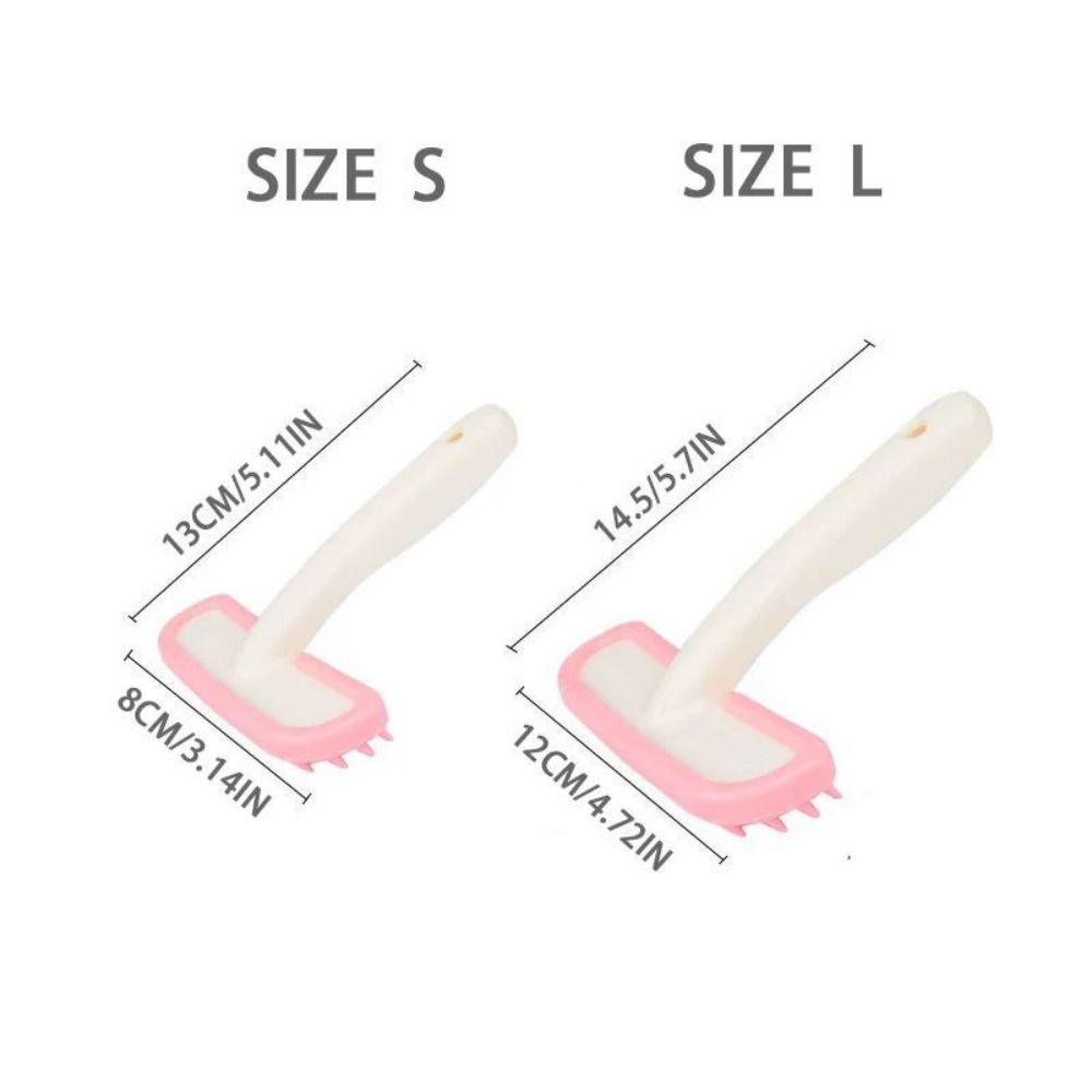 Silicone Small Pet Grooming Brush for Rabbits and Guinea Pigs