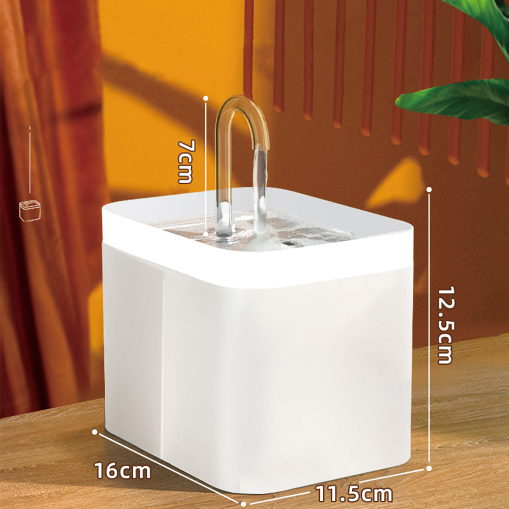 Automatic Cat Water Fountain with USB Filter System