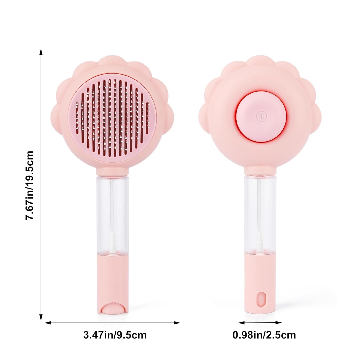 Self Cleaning Spray Slicker Brush for Dogs and Cats