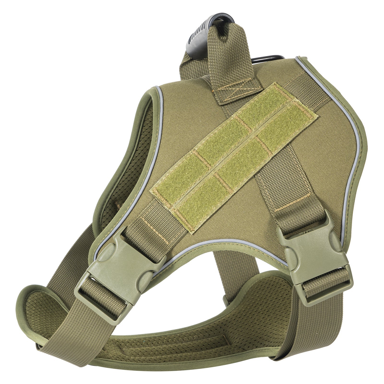 Breathable Tactical Dog Harness with Large Dog Leash