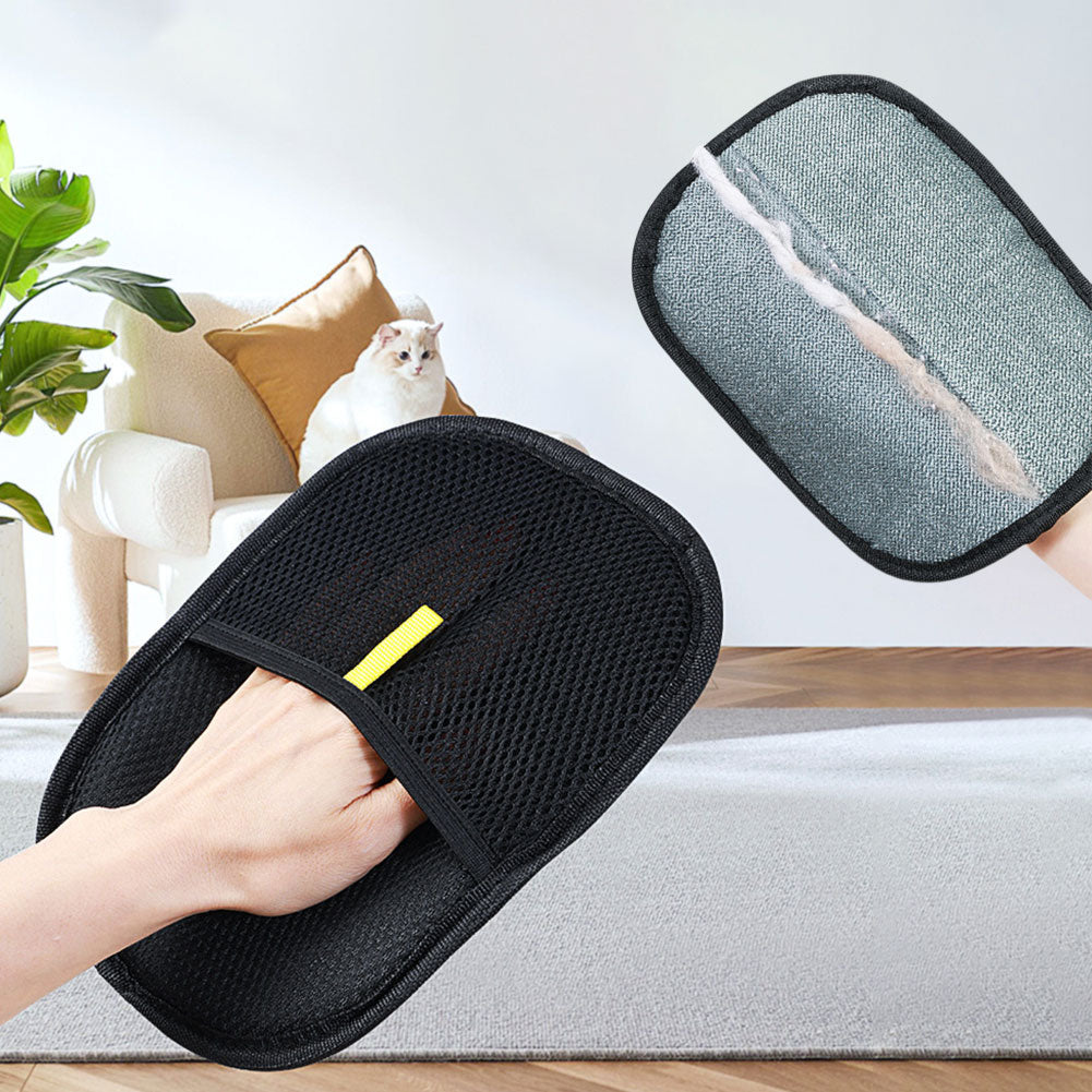 Pet Hair Remover Grooming Glove for Dogs Cats Rabbits