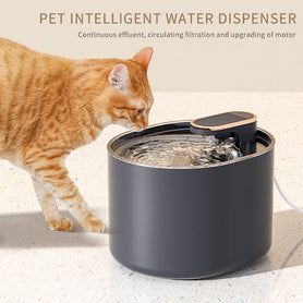 USB Rechargeable Automatic Pet Water Fountain for Cats Dogs