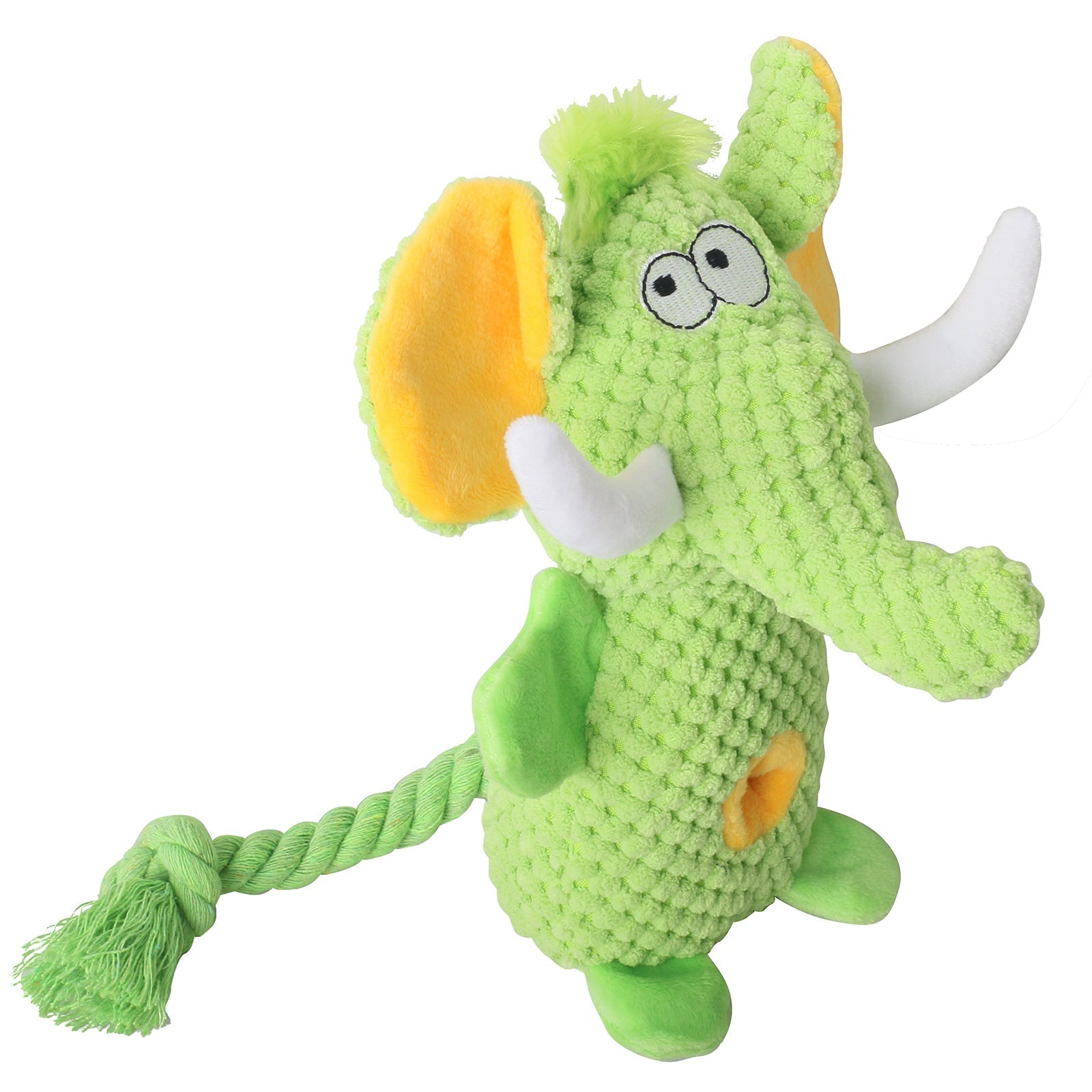 Snuffle Plush Squeaky Dog Toy with Hidden Treat Pockets