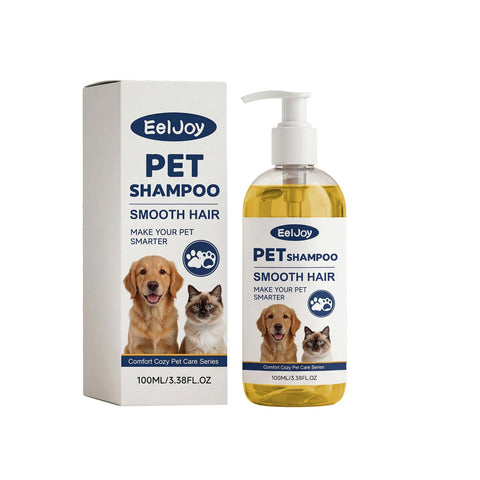 Smooth Hair Pet Shampoo for Soft Shiny Coat Care