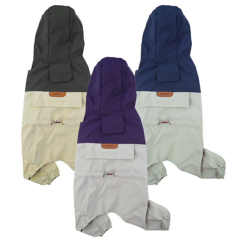 Waterproof Pet Raincoat for Small Medium Dogs Outdoor Wear