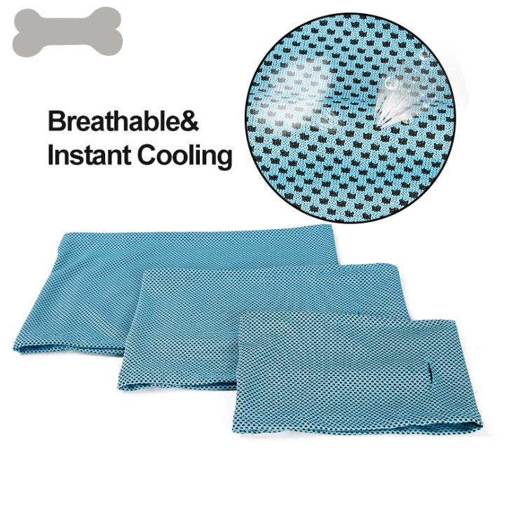 Instant Cooling Pet Bandana for Dogs Summer Comfort