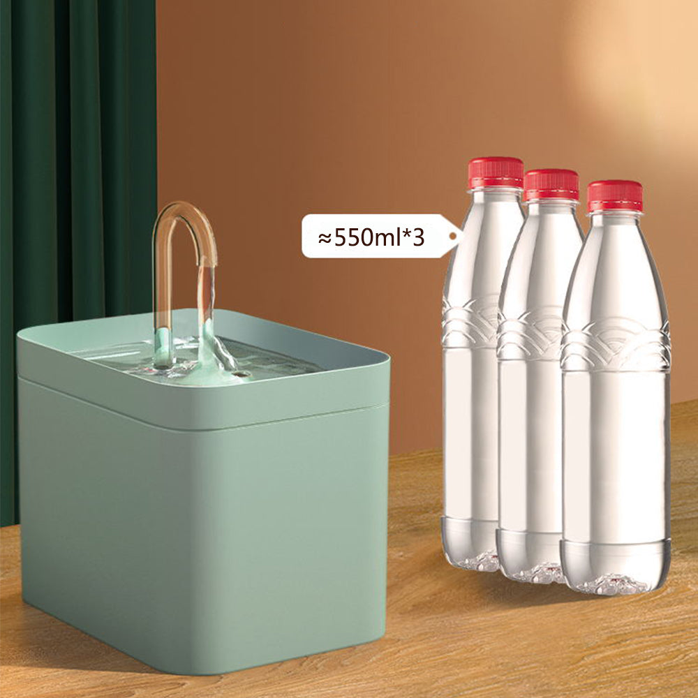 Automatic Cat Water Fountain with USB Filter System