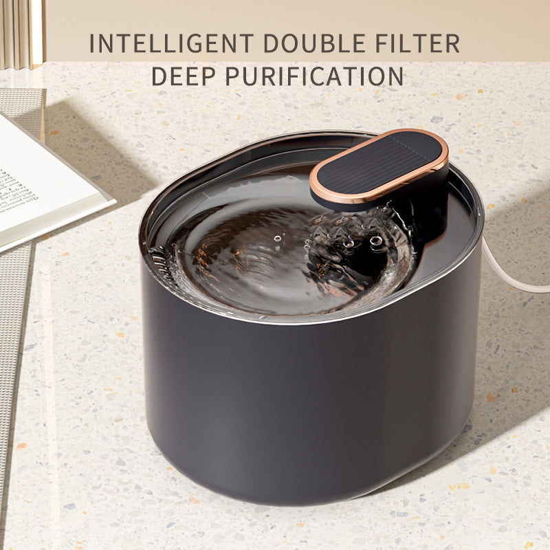 USB Rechargeable Automatic Pet Water Fountain for Cats Dogs