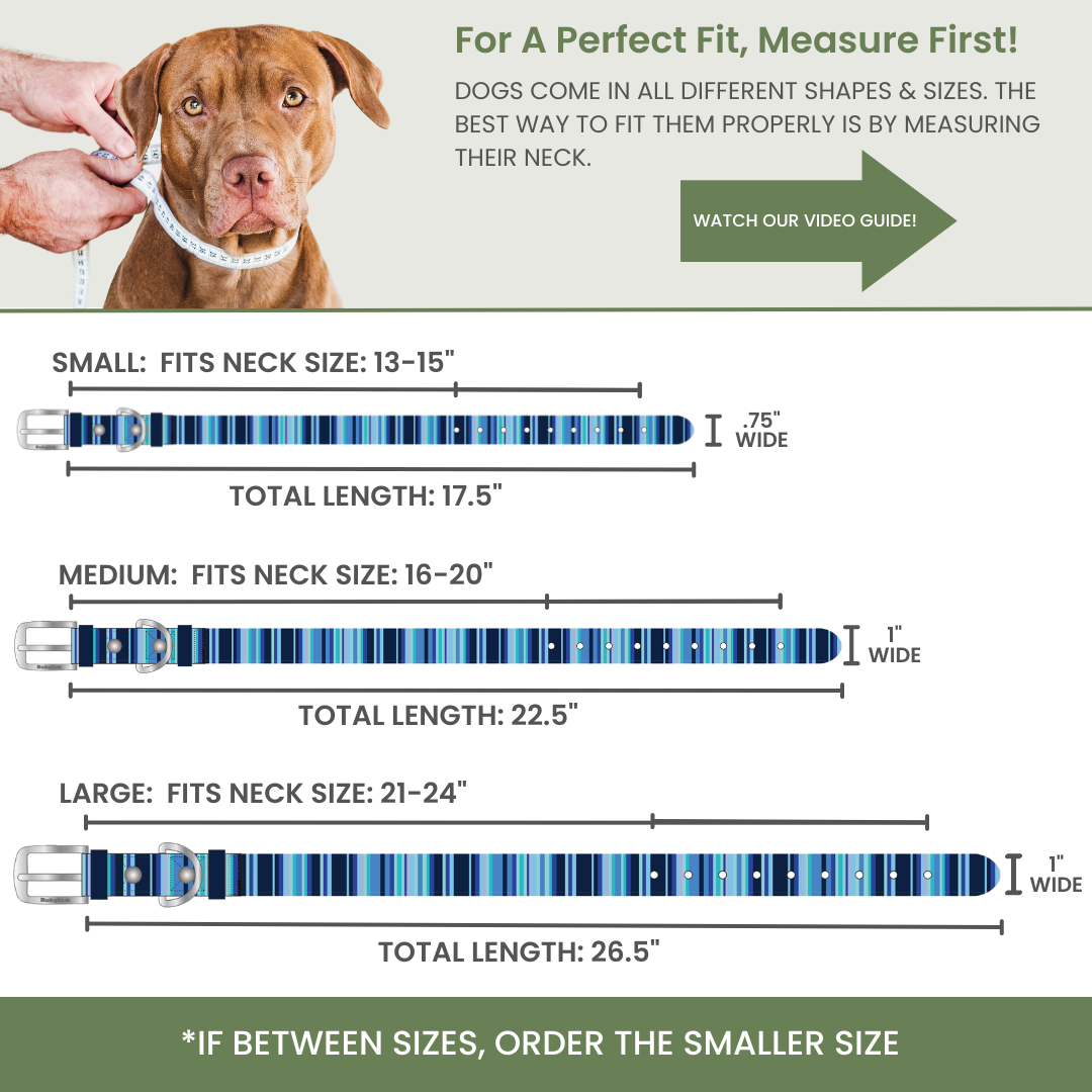 Waterproof Washable Stink Proof Durable Dog Collar Adjustable