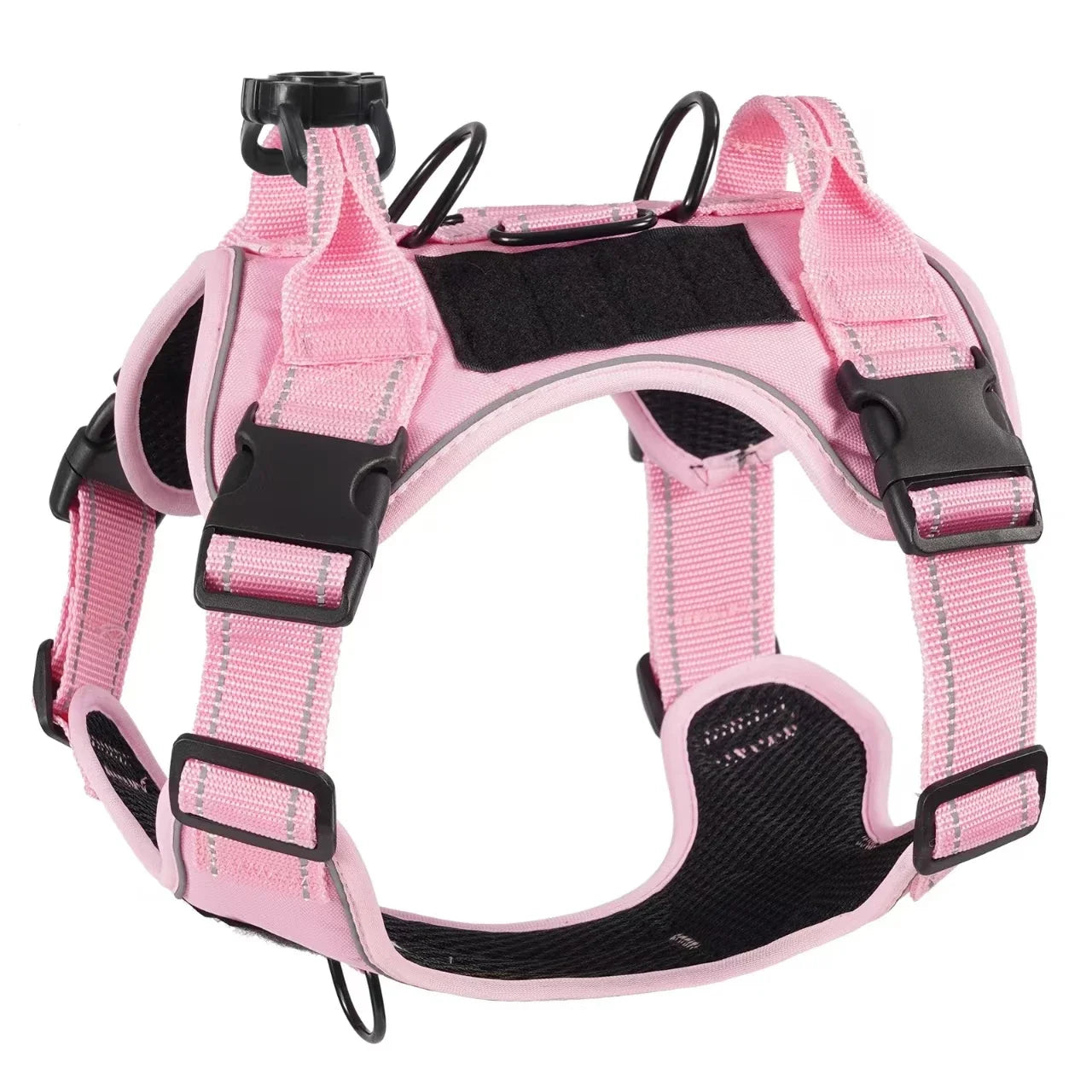 No Pull Adjustable Dog Harness with Locator Protection Cover