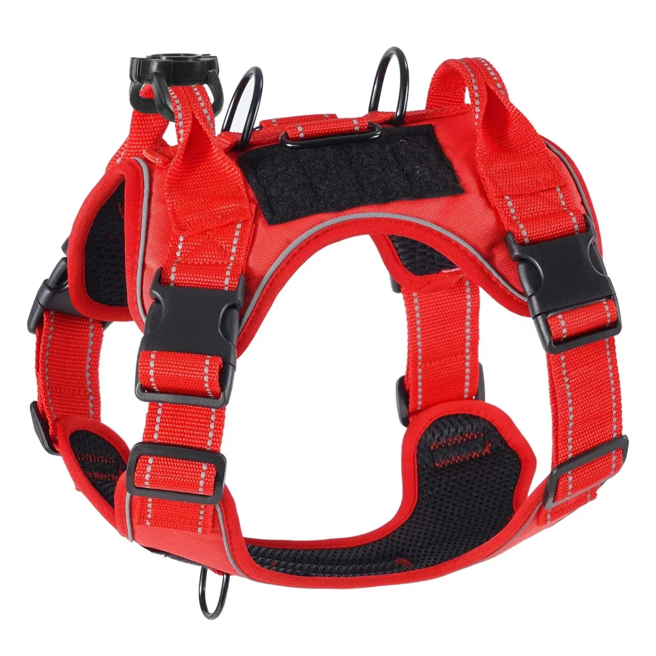No Pull Adjustable Dog Harness with Locator Protection Cover