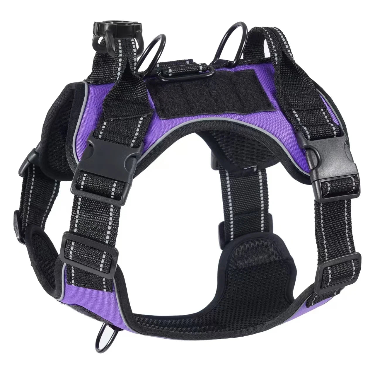 No Pull Adjustable Dog Harness with Locator Protection Cover