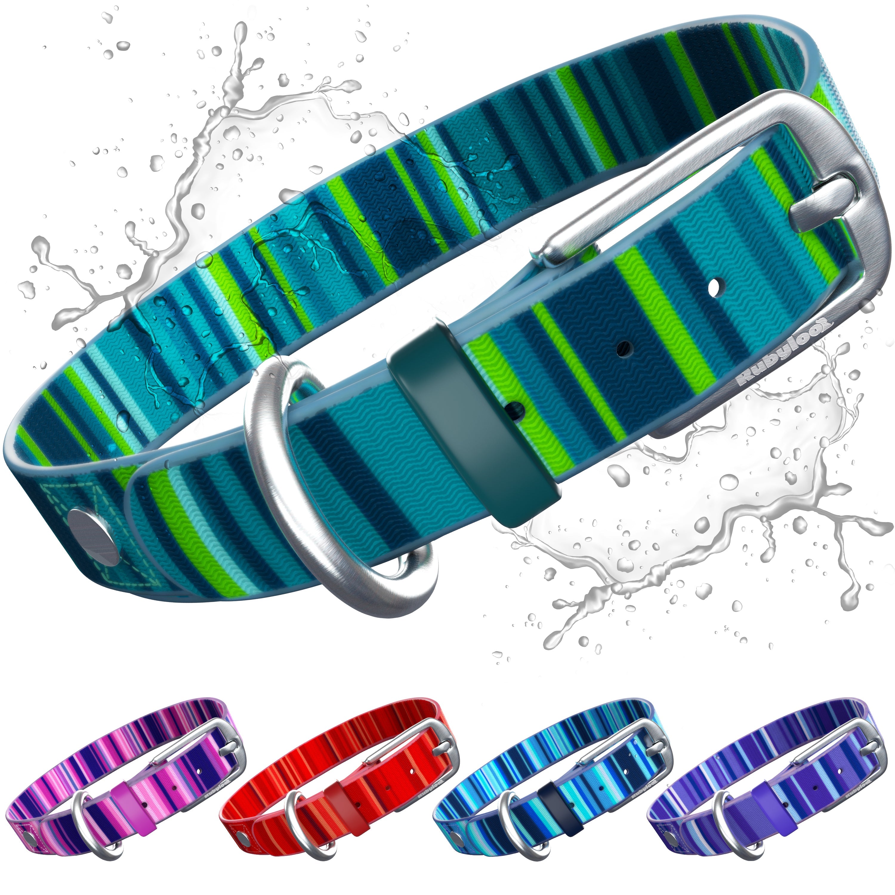 Waterproof Washable Stink Proof Durable Dog Collar Adjustable