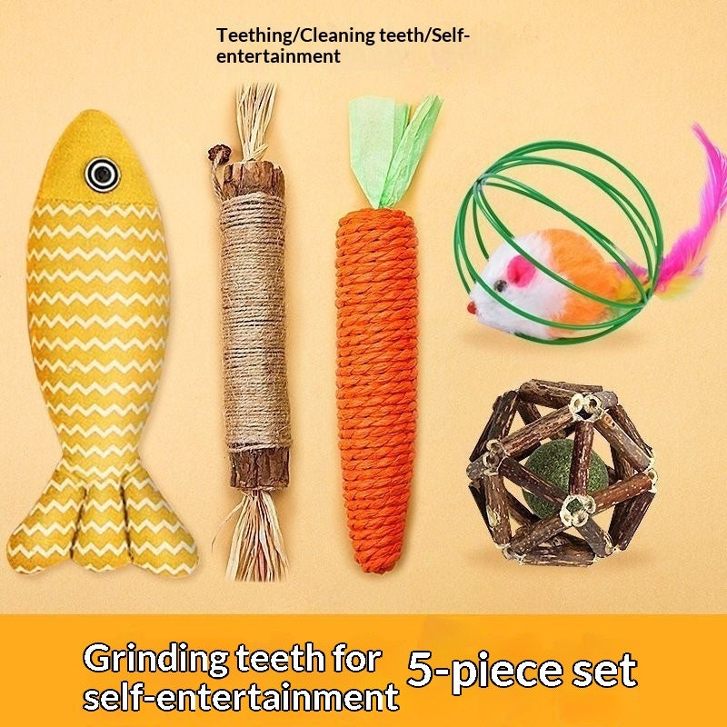 Cat Toy Gift Set for Interactive Play Fun