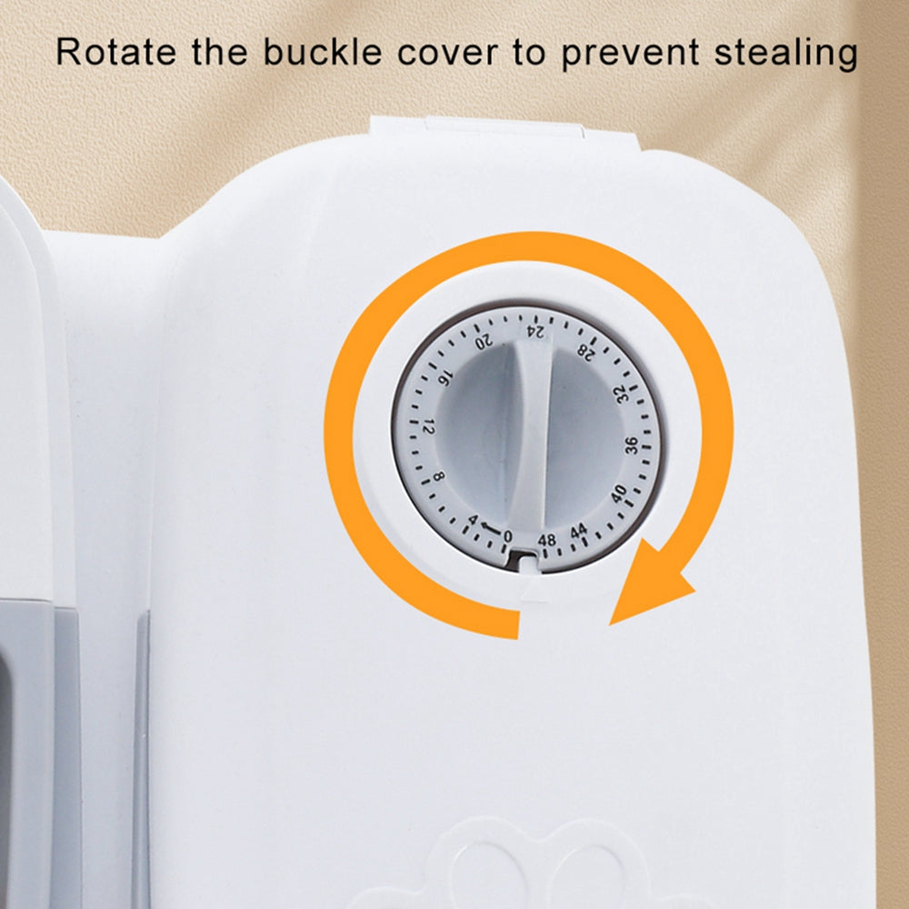 Smart Automatic Pet Feeder with Timer Stainless Bowl Dispenser