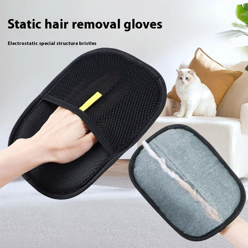 Pet Hair Remover Grooming Glove for Dogs Cats Rabbits