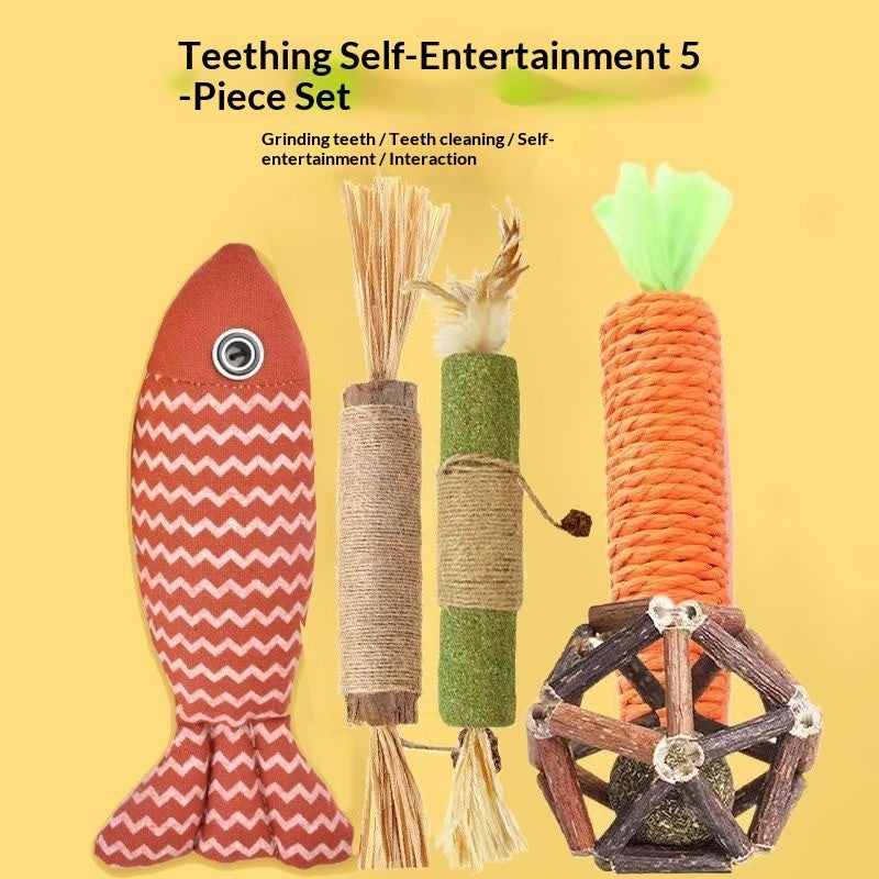 Cat Toy Gift Set for Interactive Play Fun