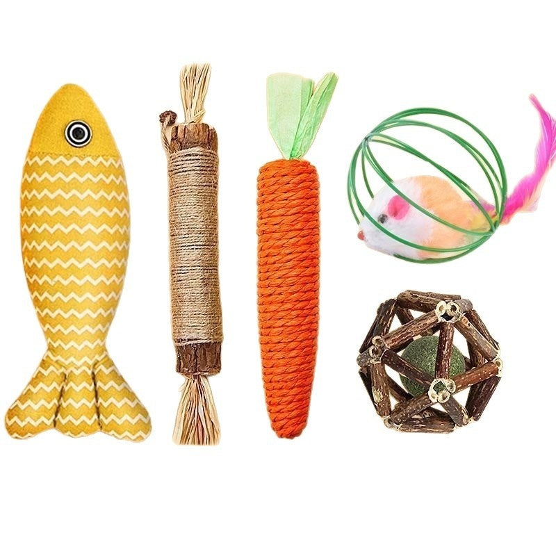 Cat Toy Gift Set for Interactive Play Fun