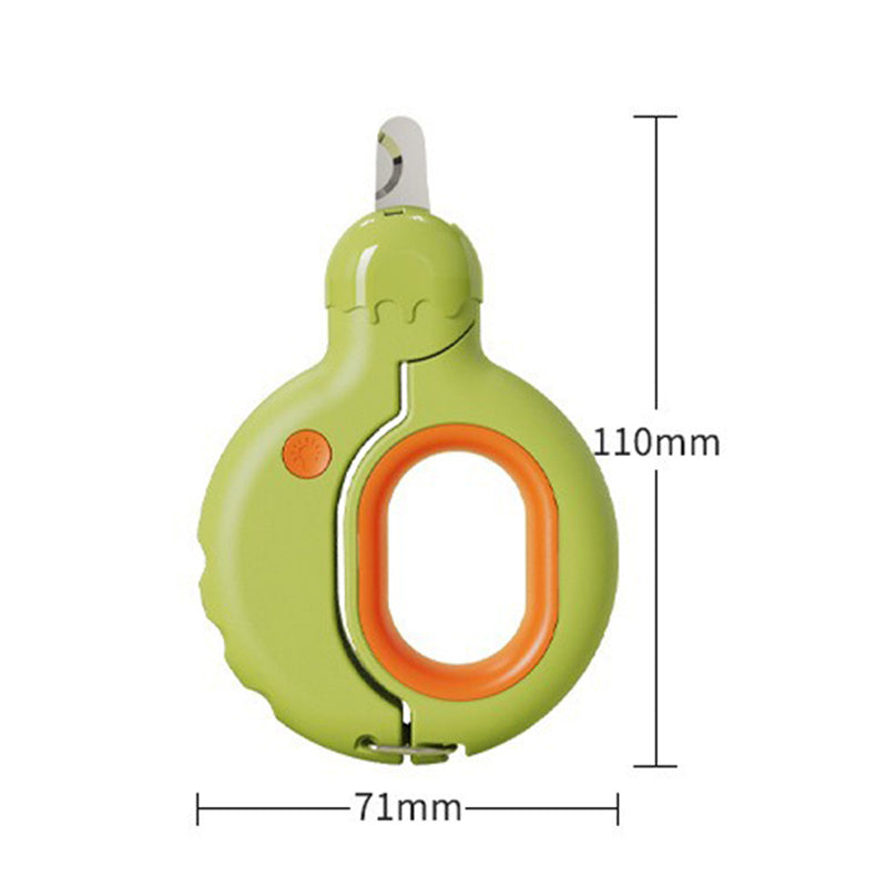 LED Pet Nail Clippers with Bloodline Light Safety Guide