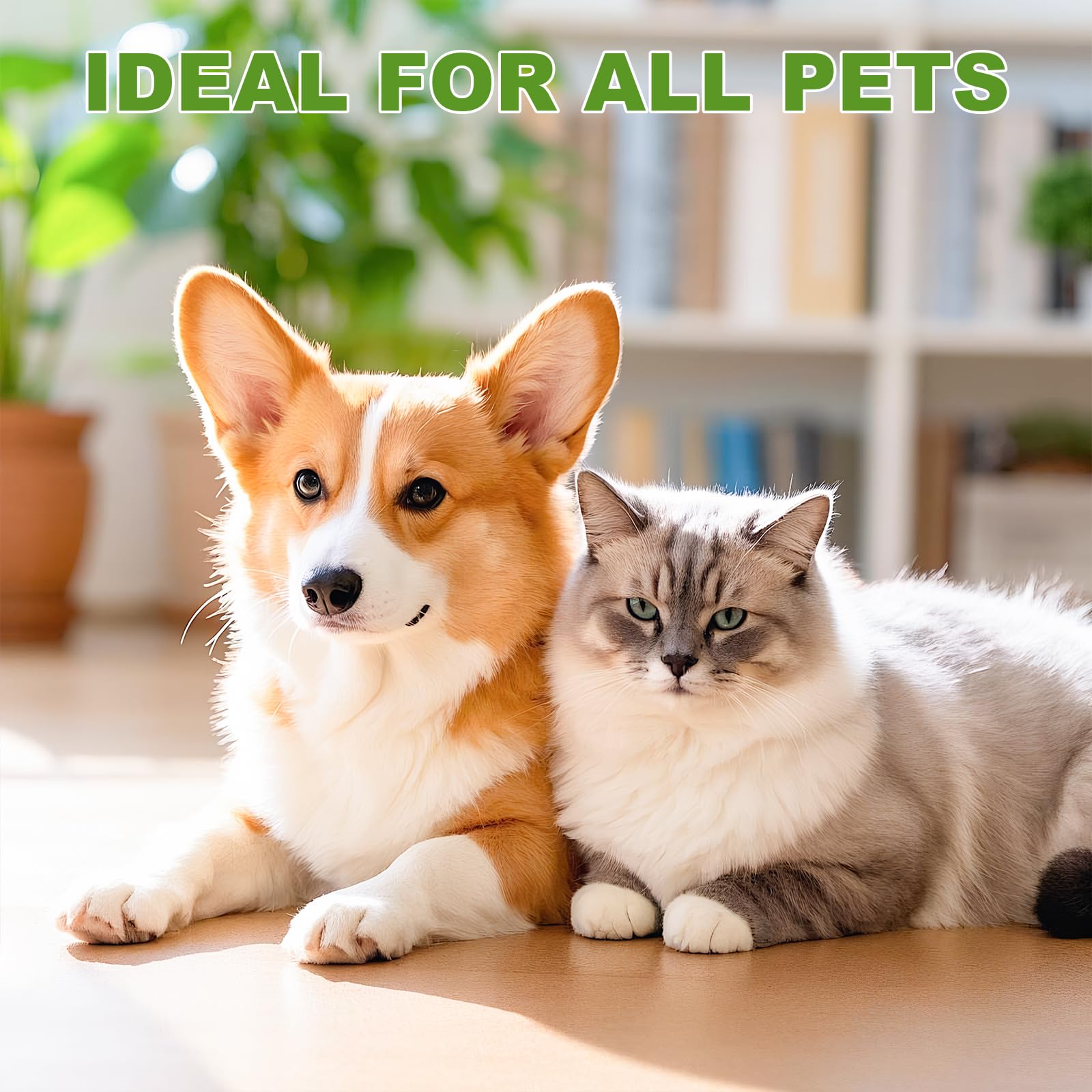 Double-Sided Dematting Comb for Dogs Cats Thick Coats Grooming