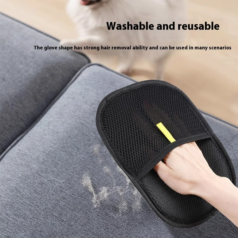 Pet Hair Remover Grooming Glove for Dogs Cats Rabbits