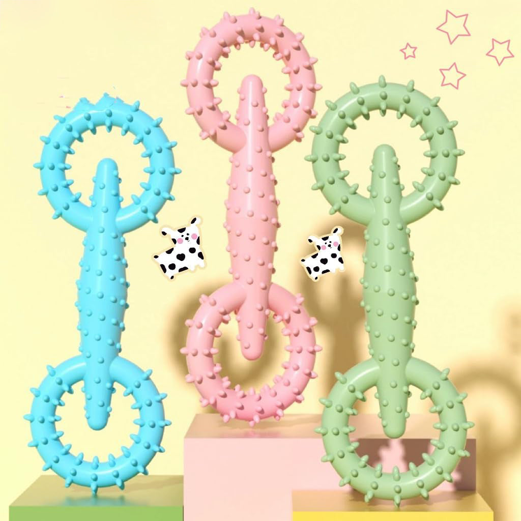 Durable Dog Pull Ring Chew Toy for Gnawing