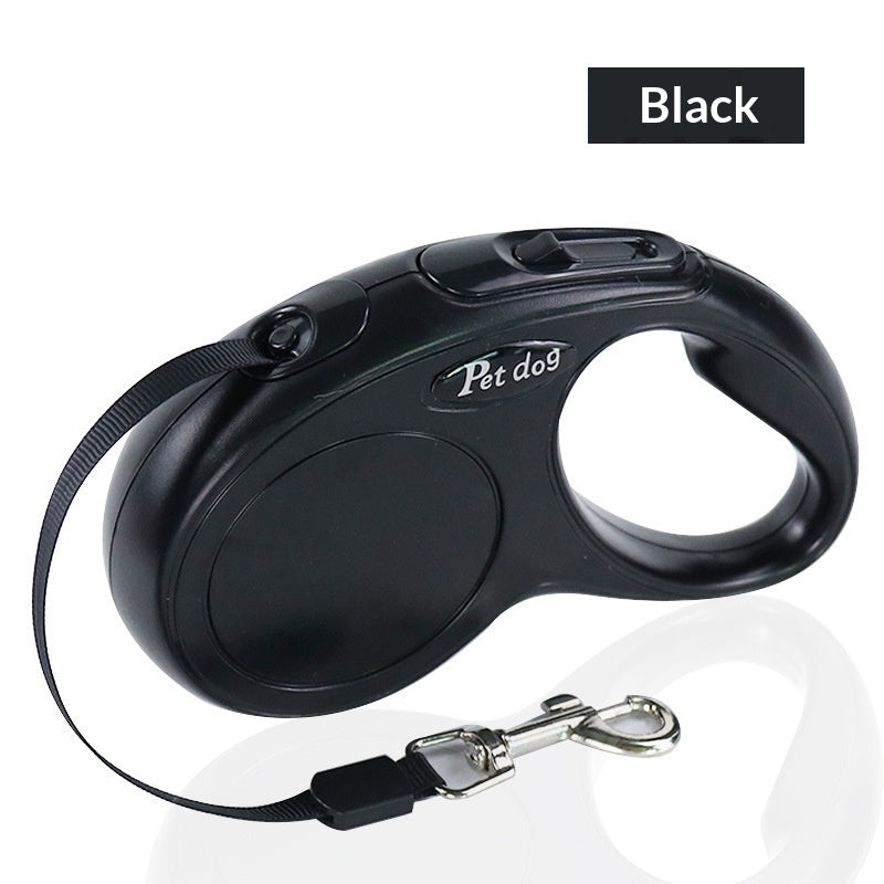 Automatic Retractable Anti Pull Dog Leash with Elastic Rope