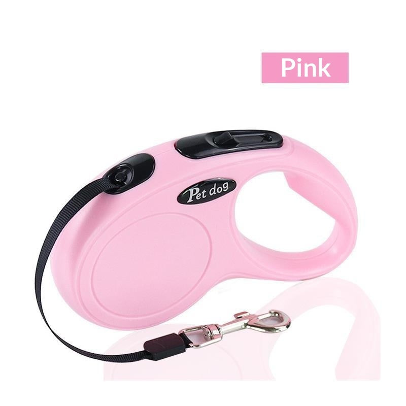 Automatic Retractable Anti Pull Dog Leash with Elastic Rope