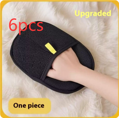 Pet Hair Remover Grooming Glove for Dogs Cats Rabbits