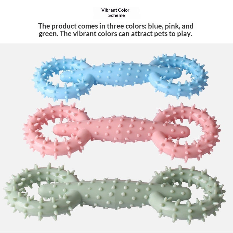 Durable Dog Pull Ring Chew Toy for Gnawing