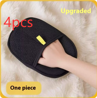 Pet Hair Remover Grooming Glove for Dogs Cats Rabbits