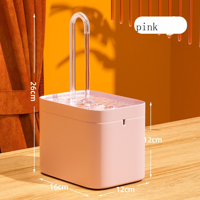 Automatic Cat Water Fountain with USB Filter System