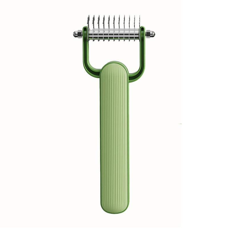 Double-Sided Dematting Comb for Dogs Cats Thick Coats Grooming