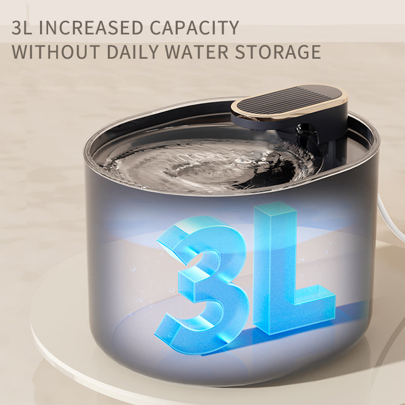 USB Rechargeable Automatic Pet Water Fountain for Cats Dogs
