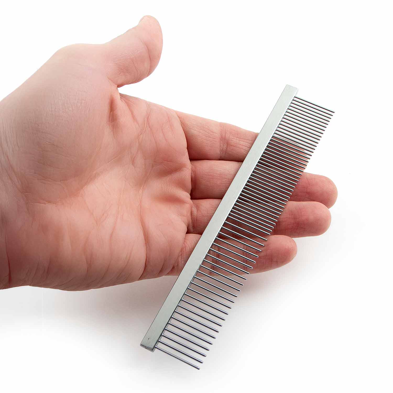 Flat Back Pet Grooming Comb for Dogs and Cats