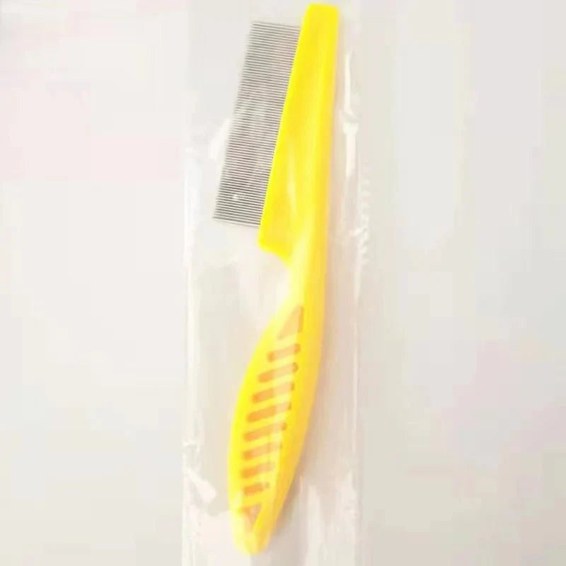 Stainless Steel Pet Flea and Shedding Grooming Comb Tool