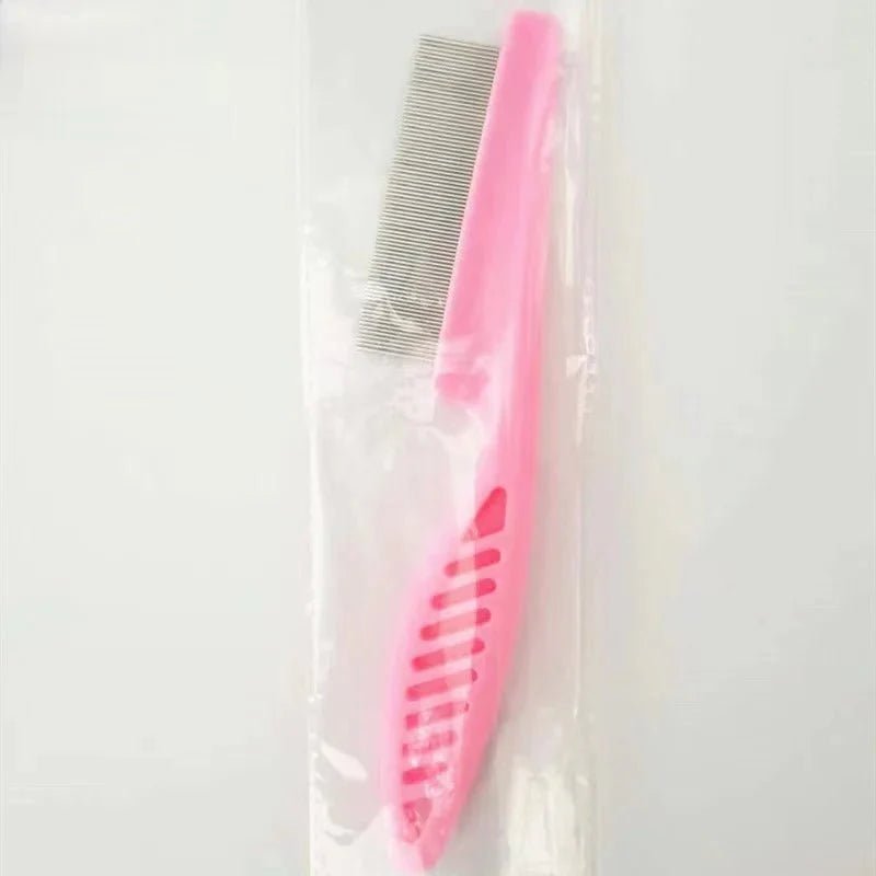 Stainless Steel Pet Flea and Shedding Grooming Comb Tool