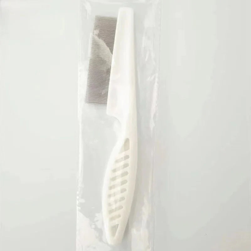 Stainless Steel Pet Flea and Shedding Grooming Comb Tool